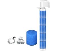 Geavonyg Filtro para Acuarios De Aire Tanques Peces Agua Bioquímica Bajo Ruido Interna Salada Difusor Oxígeno Acuario Dulce