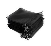 Geavonyg Halloween Organza Treat Bags - Reusable Ventilated Pouches with Web & Witch Design for Parties Halloween Bat Specters Design Bags