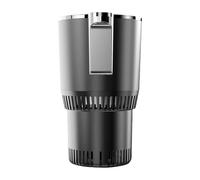 Geavonyg Heated Travel Mug Energy Saving Car Cup Accessory with Intelligent Temperature Regulation For Keeping Beverages Flavorful Rapid Heating Cooling Cup