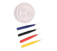 Geavonyg Juego De Bolígrafos Engrasadores para Relojeros Herramienta Reparación Relojes Engrasador Mantenimiento Eficiente Aplicador Aceite Precisión Varios Tamaños