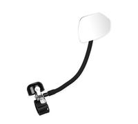 Geavonyg Manillar De Bicicleta Campanas con Espejo Rotación 360 Durabilidad Varilla Aluminio Instalar Fácilmente Alertas para Desplazamientos Seguros En Bicicleta Aleaciones Aluminio Ligeras Espejo