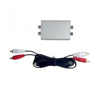 Geavonyg Mezclador De Sonido Mezclador Reducción Ruido Carcasa Pasiva Aluminio Accesorios Estudio para Aislador Ruido Pasivo