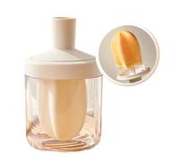 Geavonyg Moldes Flexibles De Silicona para Helados Paletas Heladas Hechas A Mano Y Golosinas Heladas con Diseño Fácil Liberación Y Bandeja Silicona Antiadherente Apta Lavavajillas