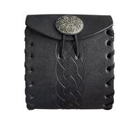 Geavonyg Monedero Multifuncional Cartera Pequeña De PU Riñonera Medieval Renacimientos Cinturón Cubo Cinturón Medieval De Pu Cubo Renacentista Pequeño