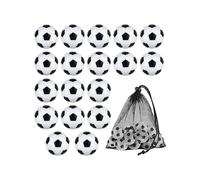 Geavonyg Pelotas De Juego De Oficiales 18 Uds. 32mm Futbolín De De Repuesto Accesorios De Balones De Fútbol Pequeños Pelotas De Futbolín