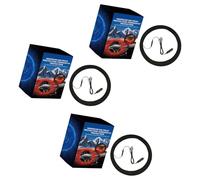 Geavonyg Protector para Volante De Cubiertas De De Microfibra General Transpirables Antideslizantes Accesorios para Volantes Cubierta De De Piel De Ciervo