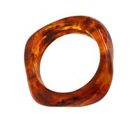 Geavonyg Pulsera Acrílica Elegante De Acrílico Joya Acrílica Única Accesorio Versátiles Brazaletes para Amantes