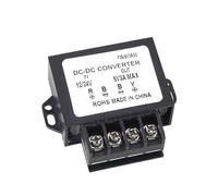 Geavonyg Regulador De Voltaje Adaptador Convertidor Potencia 12-24V A 5V 3A/5A Módulo Adaptador Reductor para Ventilador Luz LED 5V Convertidor