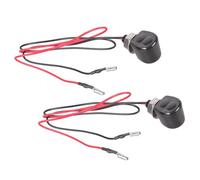 Geavonyg Señales LED para Motocicleta Resistentes A Los Golpes Sistemas De 12 V Lámpara Impermeable Señales Accesorios Motocicletas Adecuado Bicicleta Luces Motocicleta Vintage