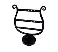 Geavonyg Soporte De Arete Botella Vidrio Forma Forma Pantalla Estante Organizador para Accesorios Sementales Joyería Soporte Almacenamiento