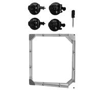 Geavonyg Soporte De Ventosa Ajustable para Techo Space X Solución Ahorro Espacio Cámara Acción para Techo Solar Liberación Rápida