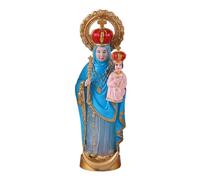 Geavonyg Sosteniendo La Estatua del Santo Niño Pintado a Mano Sacerdote Hogar Decoraciones Modernas Figuras De Personajes Occidentales Regalo Religioso De Personajes Occidentales