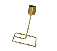 Geavonyg Table Centerpieces Metal Candle Holder Stand Decorative Golden Taper Candlestick for Romantics Wedding and Home Decors Romantics Dinner Candle Holder
