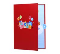 Geavonyg Tarjeta De Cumpleaños Participativa Explosiva Con Escultura De Multicolor Plan De Almacenamiento Fácil Para Niños Y Tarjeta Explosiva Spectrum Para Cumpleaños