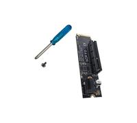 Geavonyg Tarjeta De Expansión Potencia PCIe 4X con Bahías Transmisión para La Transmisión Datos Y Accesorios Almacenamiento (120) Adaptador Transferencia Datos