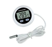 Geavonyg Termómetros Digitales De Durabilidad Acuarios Exhibición Grandes Termómetros para Peces Pescado Medición La Temperatura del Agua Monitores Temperatura Comerciales