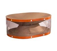 Geavonyg Toss Pad Recepción del Gato con Paisaje De Juegos Secreto Tablero Corrugado Abarrotado Plan De Múltiples Etapas para Gatos Activos Cama Túnel Reversible para Gatos