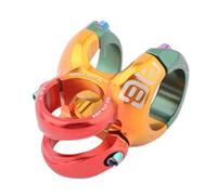 Geavonyg Vástago Corto De Resistencia Aleación Aluminio Manillares Bicicleta Montaña Accesorio Ciclismo Corto Vástago Manillar Bicicleta Fácil Instalar Accesorios Ciclismo