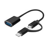 Geavonyg Velocidad Rápida USB C A USB3.0 Cable De Adaptador Transferencia De Datos Macho A Un Convertidores OTGS para Tabletas Portátiles Escriba A Convertidores USB