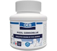 GEB Gebsoblue - Pegamento de PVC especial para piscina, 250 ml