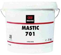 GEB Masilla 701 anticorrosión, anti-torsión. Pasta monocomponente sin disolventes, reforzada con fibras minerales. Sello de 5 kg