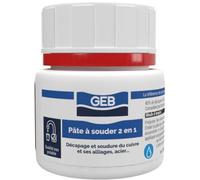GEB Pasta de soldadura 2 EN 1 para decapar y soldar - 150 g