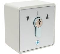 Geba Interruptor de llave empotrable (interruptor de selección arriba/abajo)