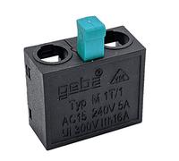 Geba M-1T/1 Micropulsador Interruptor Interruptor Llave Cierradora Mortero Verde