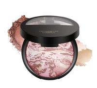 Gebackener Puder Blusher - Pinsel erleichtert die Demi Matte Finish | aufzuhellen oder zu Gebackenes Fixierpuder | Konturierungspuder für ein frisches Aussehen