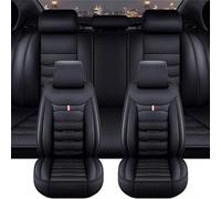 GEBBEM Fundas Asientos Coche para BMW Series 1 E87 (5door) 2004 2005 2006 2007 2008 2009 2010, Protector Funda Asiento Coche Asiento Seat Cover Sets Accesorios Interior,Black