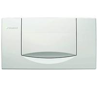 Geberit 115.222.11.1 - Pulsador Geberit 200F, Para Descarga Interrumpible, Blanco Brillante