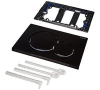 Geberit 115.770. DW. 5 Placa de accionamiento Sigma01, tirador de plástico, negro azabache RAL9005