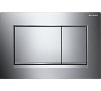 Geberit 115.883.KH.1 Pulsador, Cromado, 24.6cm x 16.4cm x 1.2cm