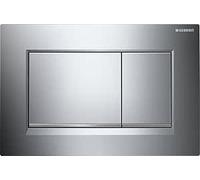 Geberit 115.883.KH.1 Sigma 30 Placa de descarga de 2 botones, Cromo brillo, 24.6