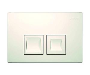 Geberit 115135111 Delta 50 - Pulsador de incendios (2 tipos de descarga), color blanco