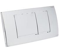 Geberit 115899KH1 placa de control, cromado/cromo pulido