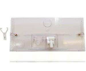 Geberit 123.001.11.1 placa de descarga para cisterna inodoro externa con tubo