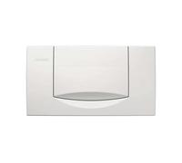 Geberit 115.222.11.1 - Pulsador Geberit 200F, Para Descarga Interrumpible, Blanco Brillante