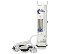 Geberit 282.350.21.2 Impuls 290 Dual Flush para inodoro válvula y botón de presión cromado - Multicolor