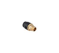 Geberit 652.552.00.1 Pushfit Conector recto macho 25x3/4, gris