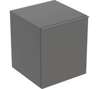 Geberit Acanto armario lateral, 1 cajón y 1 cajón interior, 452x520x475mm, 503010JK1, Color: Carcasa y frontal: lava / mate, asa: lava / mate - CM