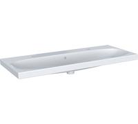 Geberit Acanto lavabo 120x48 cm rectangular clásico-para mueble blanco brillante 501.880.00.1