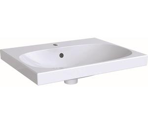 Geberit Acanto lavabo 60x48.2 cm rectangular clásico-para mueble blanco brillante 500.620.01.2