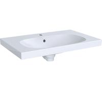 Geberit Acanto lavabo 75x48 cm rectangular para mueble blanco 500.622.01.8