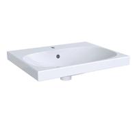 Geberit Acanto lavabos, 1 agujero de grifo, con rebosadero, 600x480mm, 500620012, Color: Blanco - CM