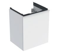 Geberit Acanto mueble bajo lavamanos, 1 cajón, suspendido, 446x539x379mm, 503002011, Color: Carcasa y frontal: blanco / alto brillo, tirador: blanco / mate - CM
