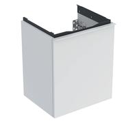 Geberit Acanto mueble bajo lavamanos, 1 cajón, suspendido, 446x539x379mm, 503002013, Color: Carcasa y frontal: blanco / mate, tirador: blanco / mate - CM