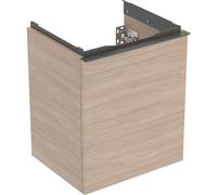Geberit Acanto mueble bajo lavamanos, 1 cajón, suspendido, 446x539x379mm, 503002JH1, Color: Carcasa y frontal: roble/melamina textura madera, tirador: lava/ mate - CM