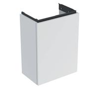 Geberit Acanto mueble bajo lavamanos, 1 puerta, suspendido, 392x539x246mm, 503001013, Color: Carcasa y frontal: blanco / mate, tirador: blanco / mate - CM
