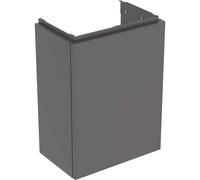 Geberit Acanto mueble bajo lavamanos, 1 puerta, suspendido, 392x539x246mm, 503001JK1, Color: Carcasa y frontal: lava / mate, asa: lava / mate - CM